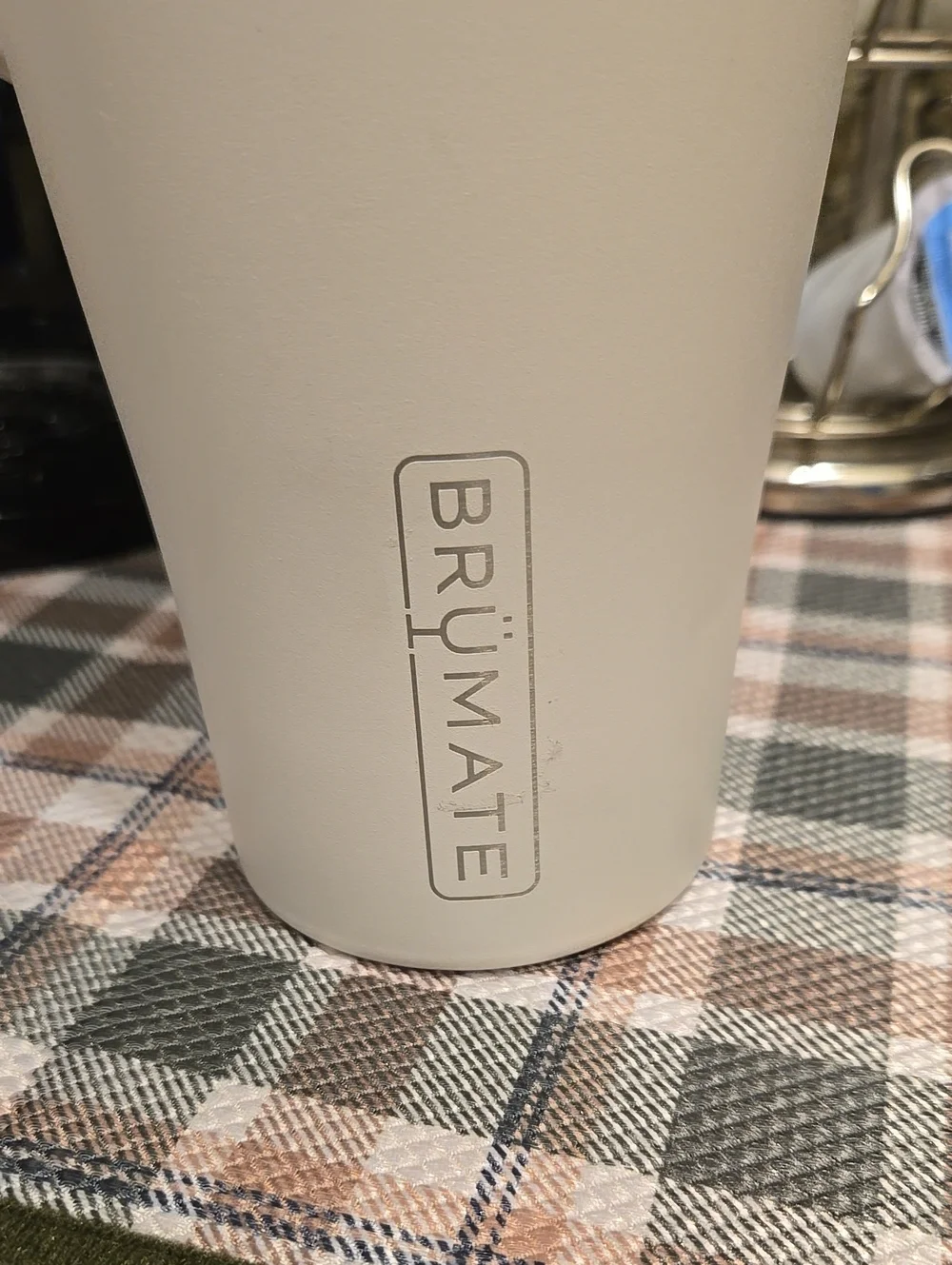 BruMate Era Flip 40 Oz Travel Mug with Handle Neutral